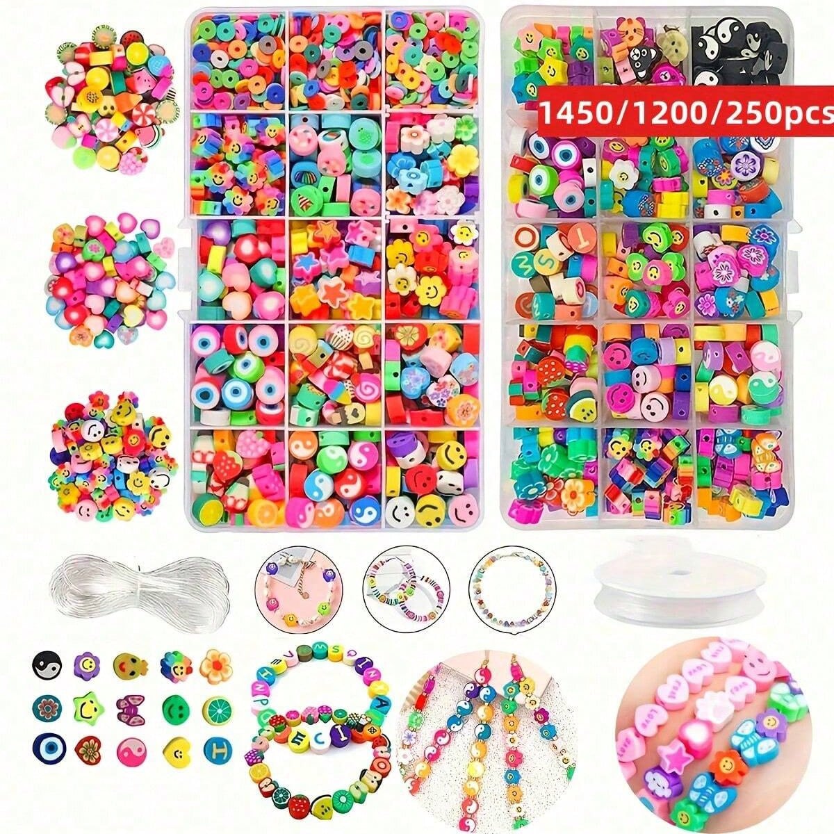 Jewelry Making Soldering Kit - مجموعة خرز من الطين البوليمر 1450/1200/250