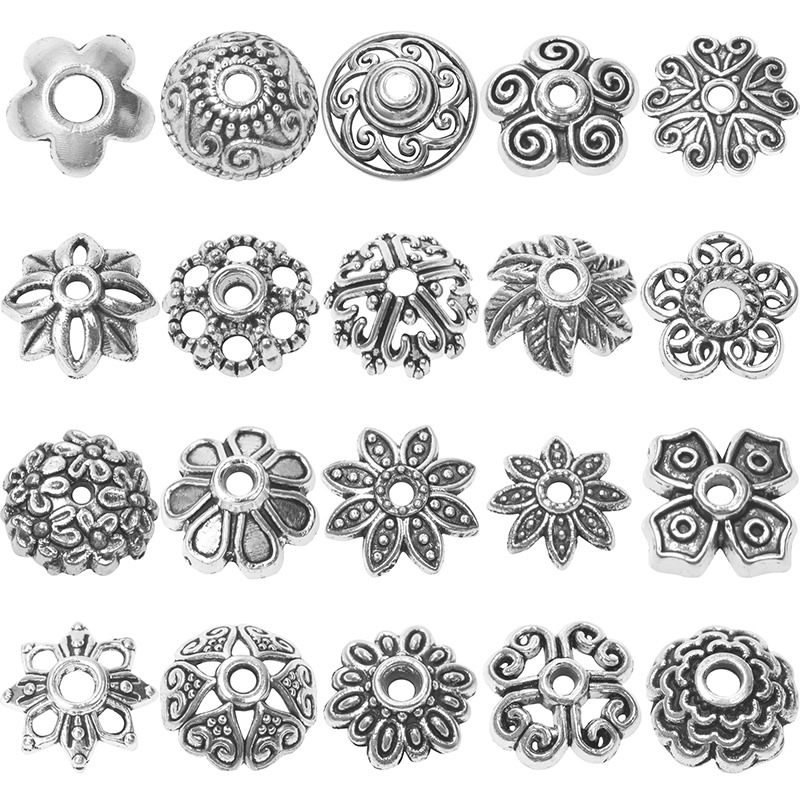 Jewelry Making Business - 100 قطعة المواد للمعلقات حبة غطاء