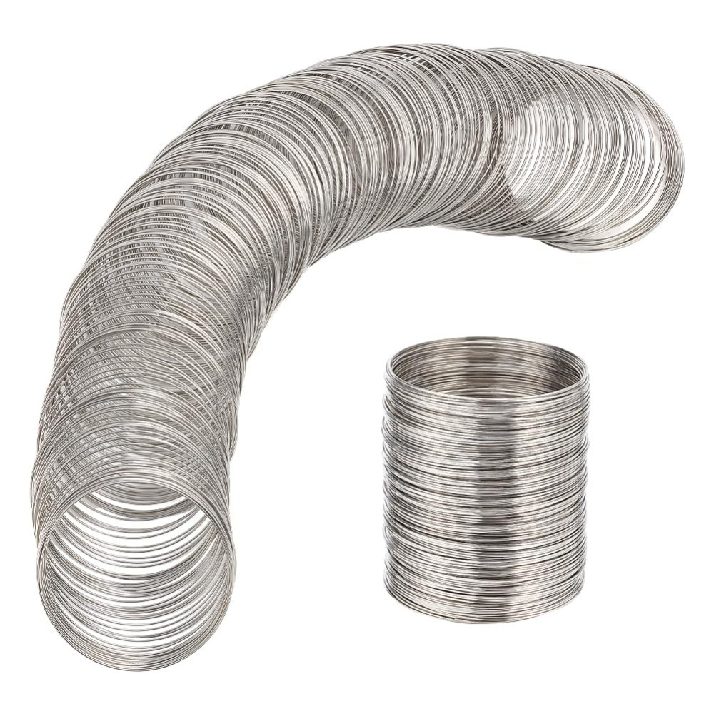 Memory Wire Bracelet - 300 حلقة سلك المجوهرات الذاكرة الديكور