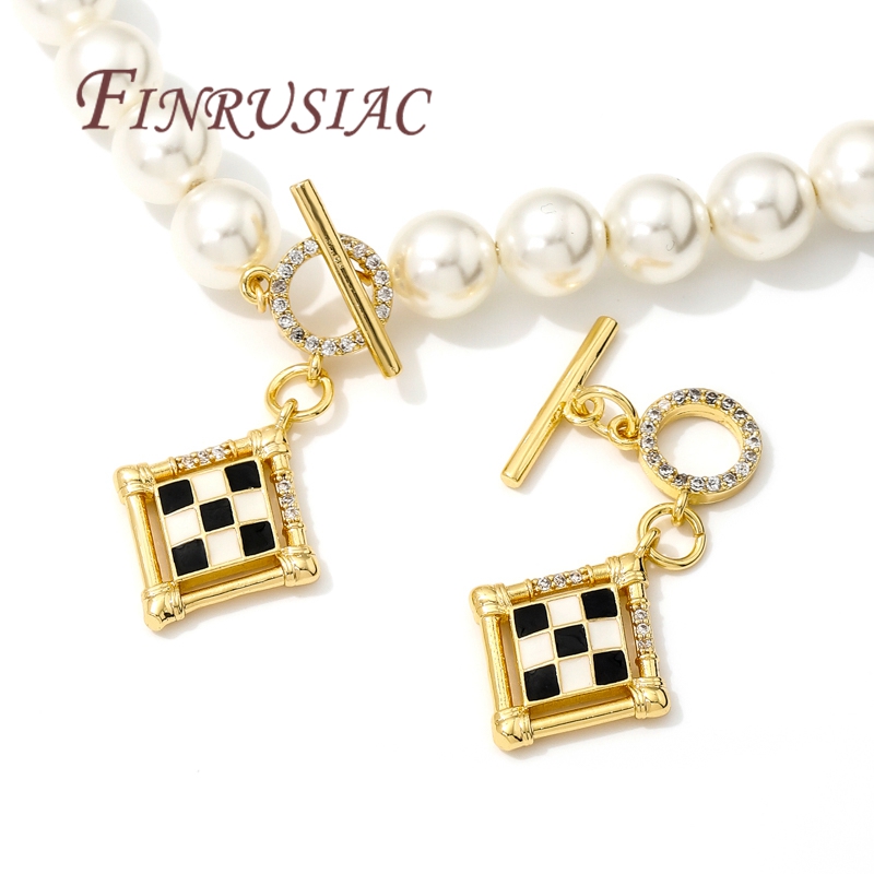 Toggle Clasp Gold - مشابك تبديلية مطلية بالذهب عيار 18