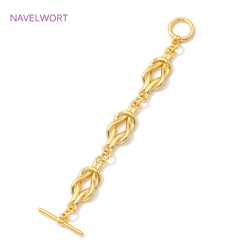 18K مطلية بالذهب OT المشابك تب - مراجعة Toggle Clasp Gold وسعره