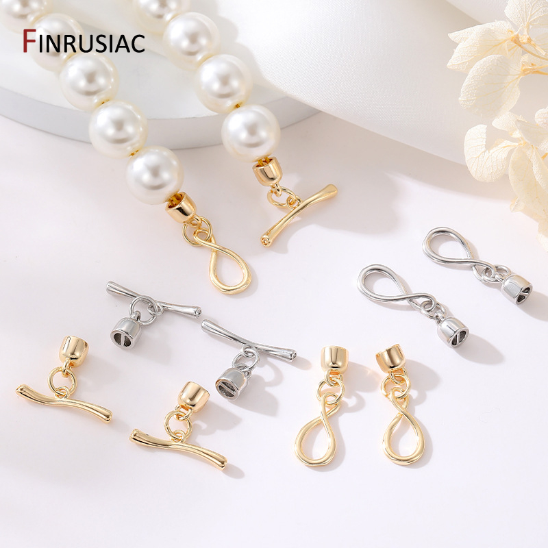 14K مطلية بالذهب إنفينيتي رمز  - مراجعة Toggle Clasp Gold وسعره