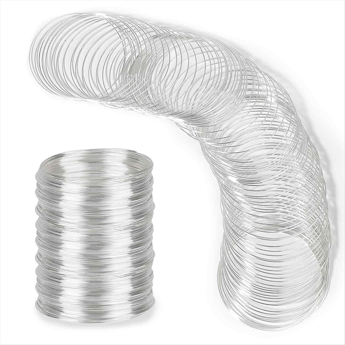 【COUPON!】{0}300 حلقة سوار سلك  - مراجعة Memory Wire Bracelet وسعره