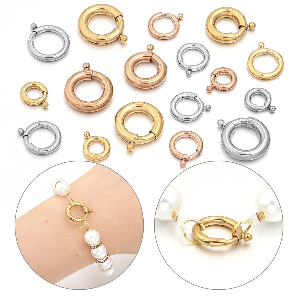2 قطعة المشابك الربيعية الفولا - مراجعة Jewelry Making Basics وسعره