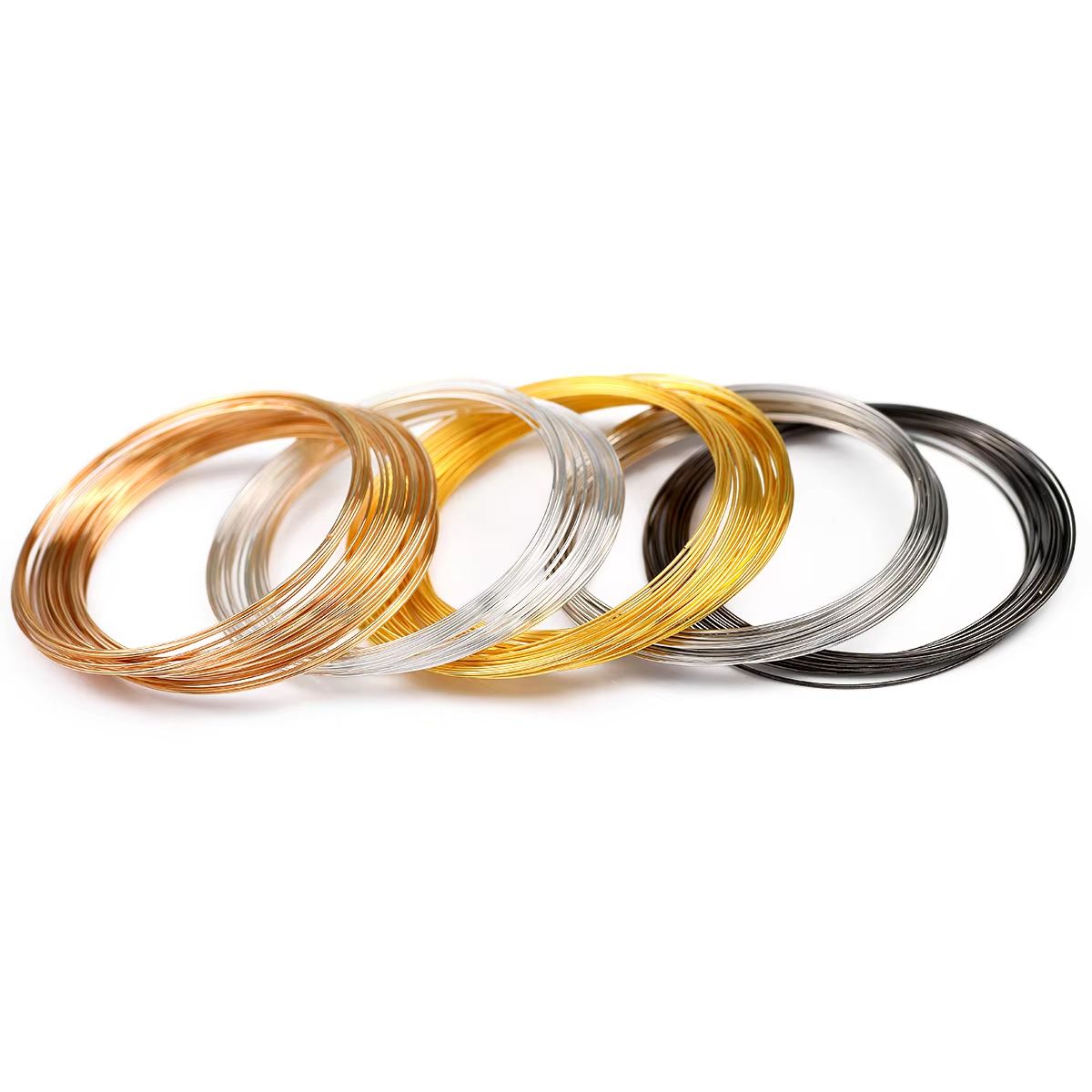 الذاكرة أسلاك الفولاذ 50 حلقات - مراجعة Memory Wire Bracelet وسعره
