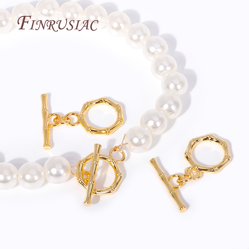 مشابك تبديل مطلية بالذهب عيار  - مراجعة Toggle Clasp Gold وسعره