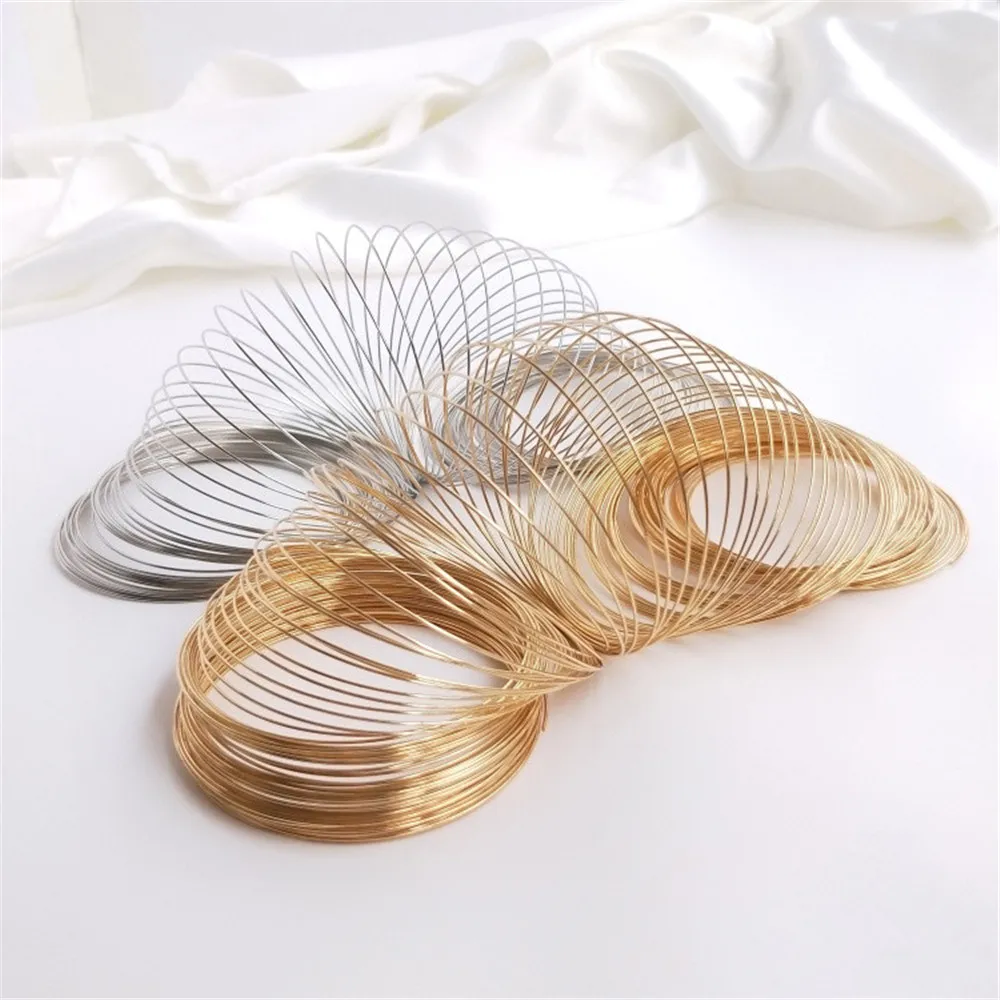 الحفاظ على اللون 14K الذهب الأ - مراجعة Memory Wire Bracelet وسعره