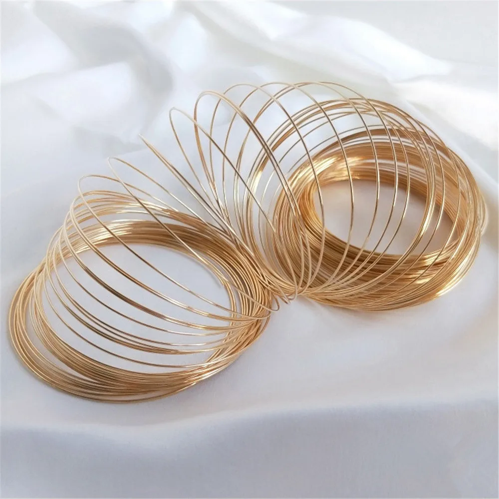 الحفاظ على اللون 14K الذهب الأ - مراجعة Memory Wire Bracelet وسعره