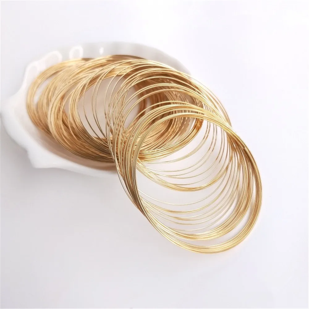 الحفاظ على اللون 14K الذهب الأ - مراجعة Memory Wire Bracelet وسعره