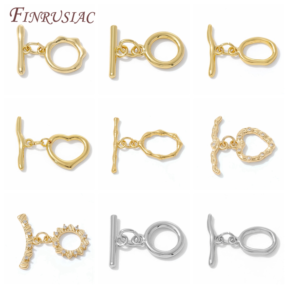 مشبك تبديل مطلي بالذهب عيار 18 - مراجعة Toggle Clasp Gold وسعره