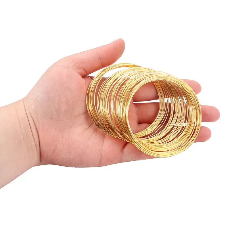 100 حلقة من سلك المجوهرات المر - مراجعة Memory Wire Bracelet وسعره