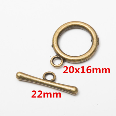 10 مجموعة سبائك معدنية OT تبدي - مراجعة Toggle Clasp Gold وسعره
