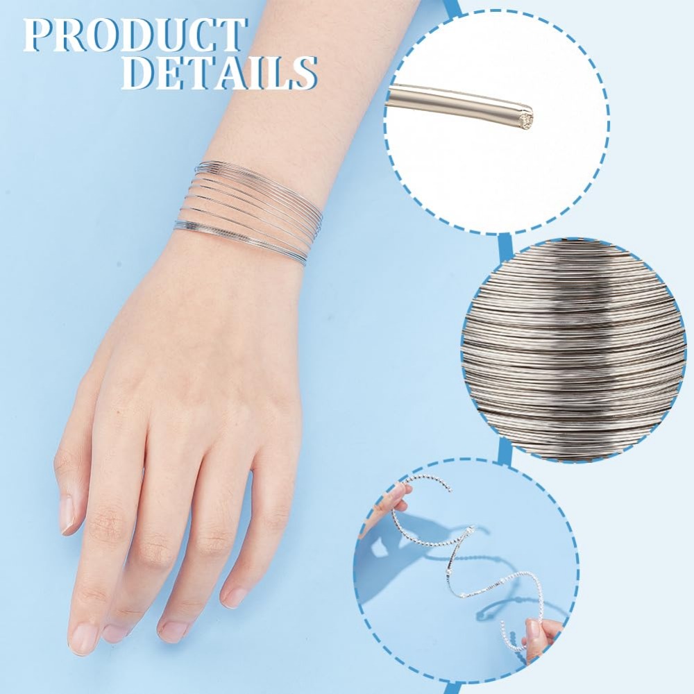 300 حلقة سلك المجوهرات الذاكرة - مراجعة Memory Wire Bracelet وسعره