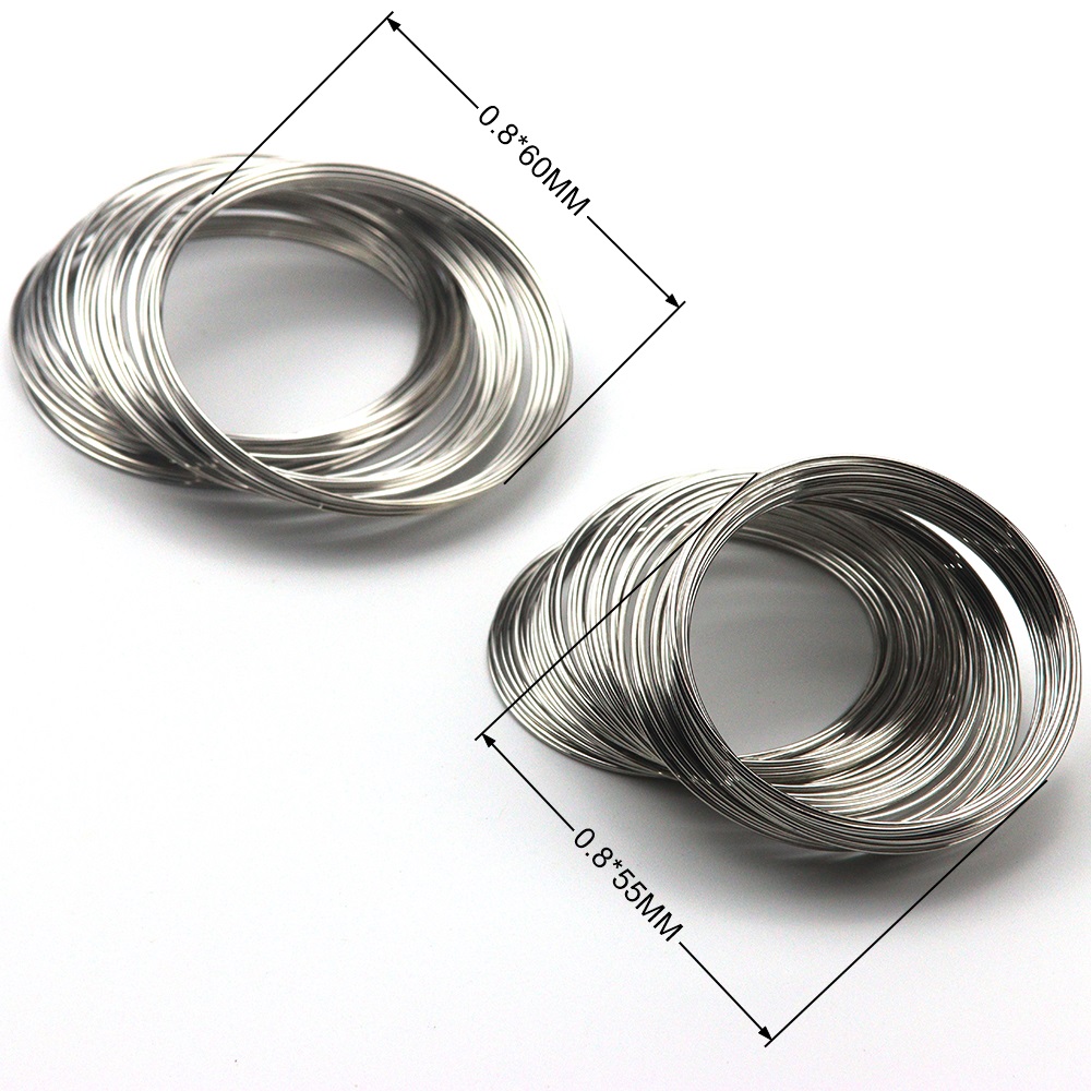 10/20 حلقات الأسلاك المعدنية ا - مراجعة Memory Wire Bracelet وسعره
