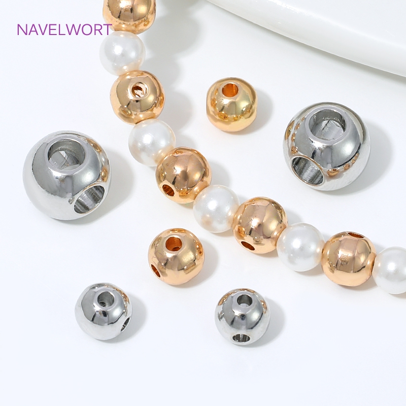 خرز فاصل دائري مطلي بالذهب KC  - مراجعة Jewelry Making Basics وسعره