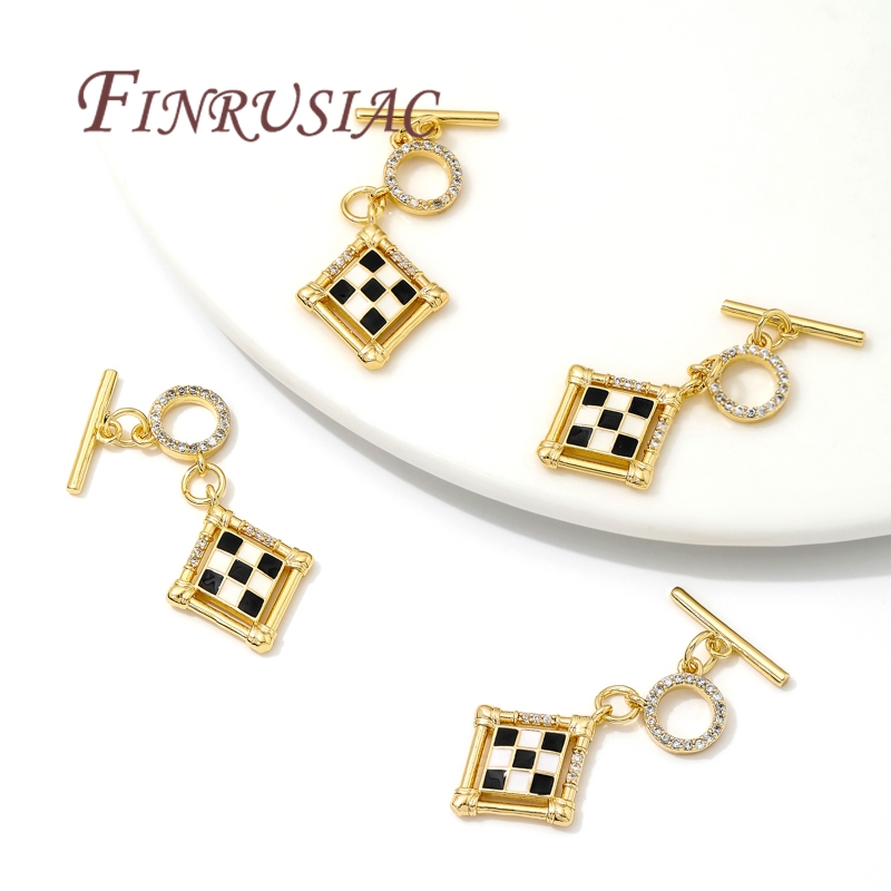مشابك تبديلية مطلية بالذهب عيا - مراجعة Toggle Clasp Gold وسعره