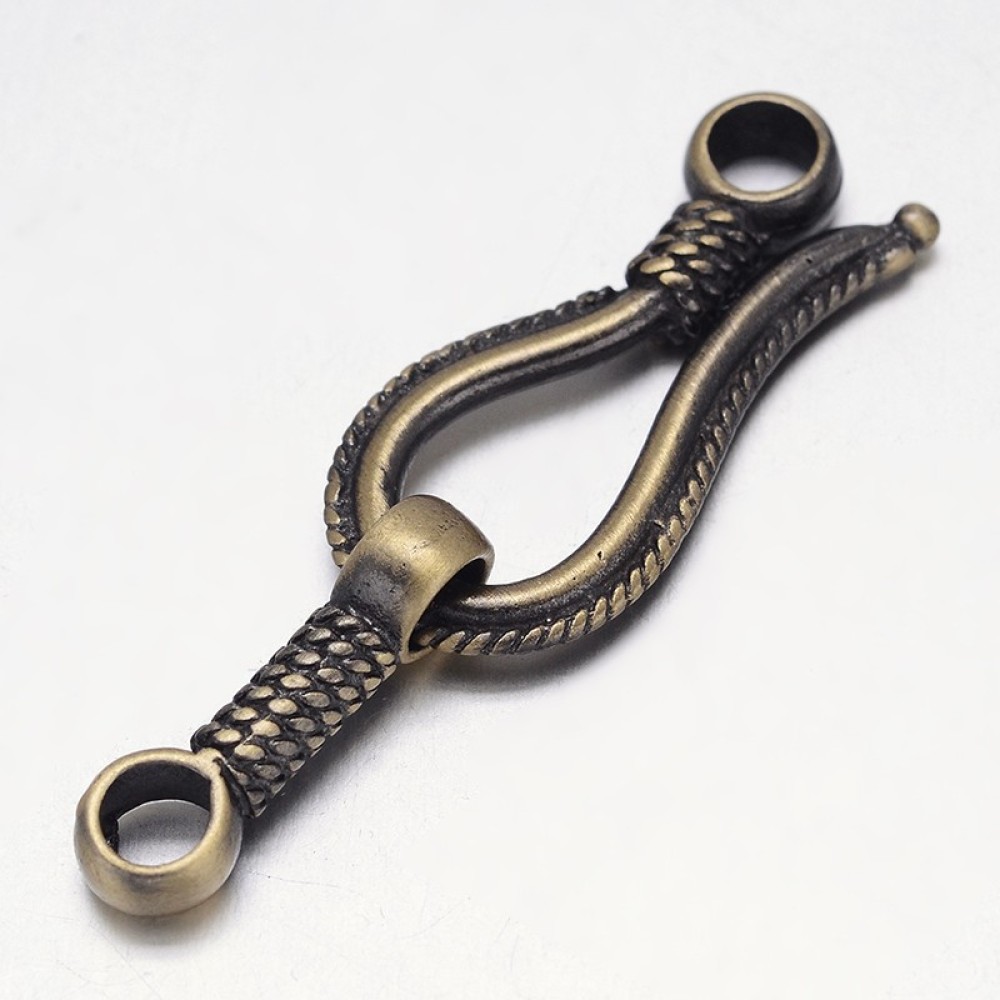خطاف نحاسي مطلي بالرف ومشابك ع - مراجعة Toggle Clasp Gold وسعره
