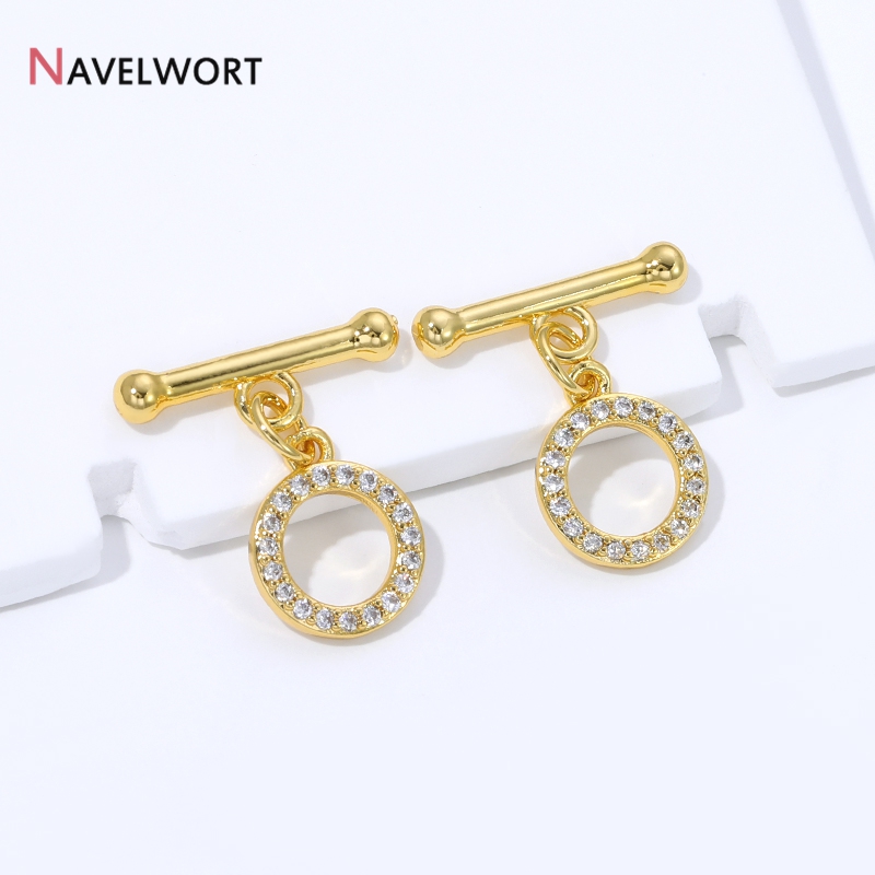 مشابك OT مطلية بالذهب عيار 18  - مراجعة Jewelry Making Gold وسعره